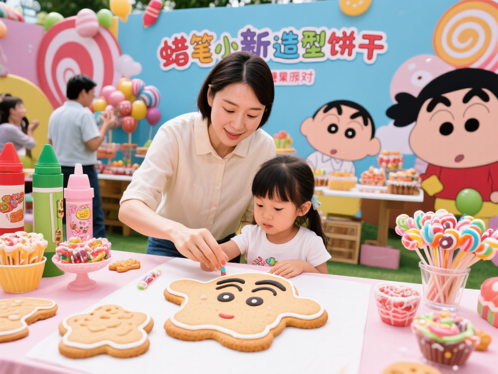 蜡笔小新糖果派对的魅力在于其适合各种年龄层。成年人