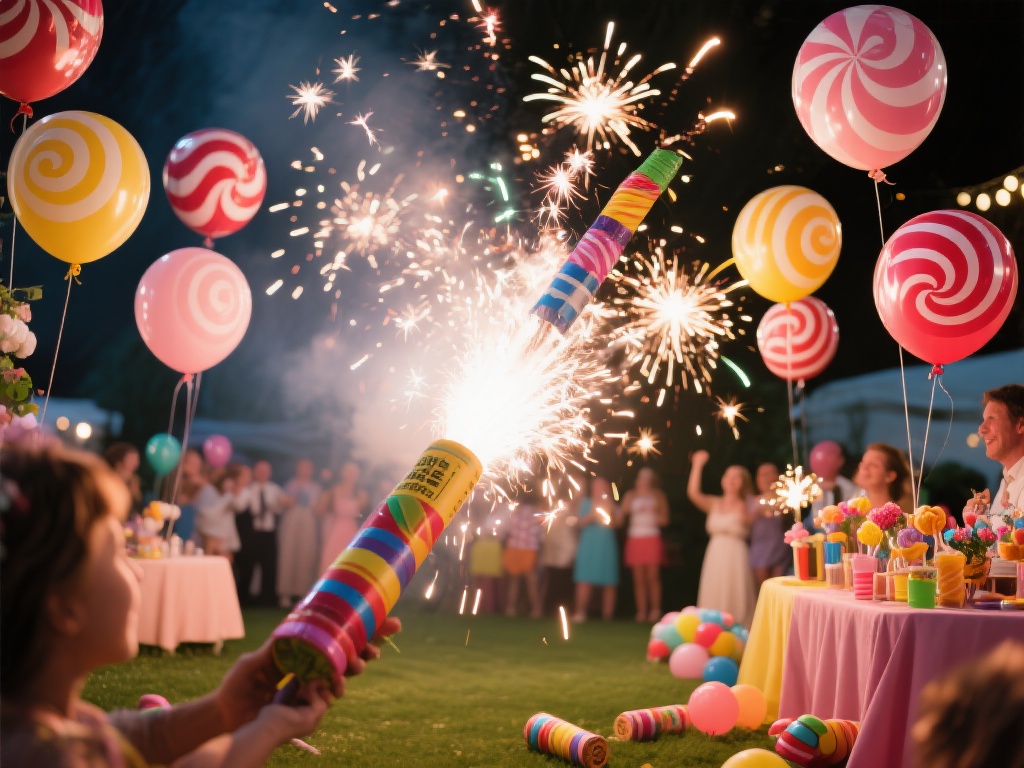 在设计放炮效果时，创意是关键。然而，安全永远是放炮