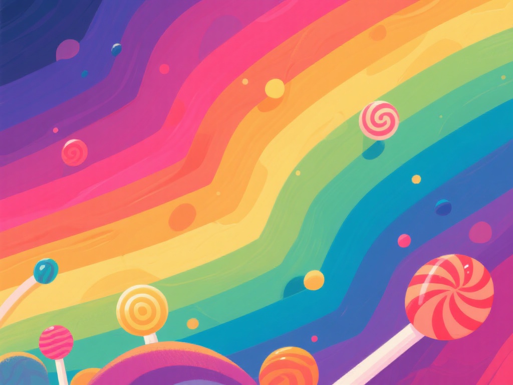 为了更好地利用色彩进行情感表达，糖果派对插画师们会