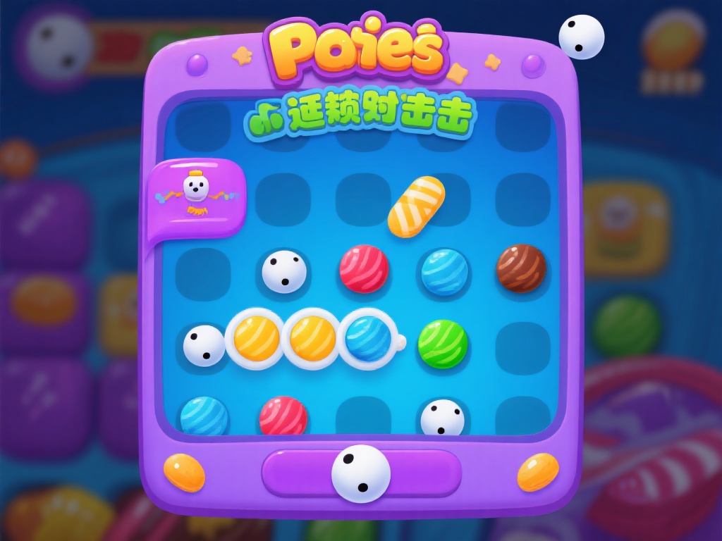 规划糖果位置：免费球的机会通常有限，计划好消除顺序