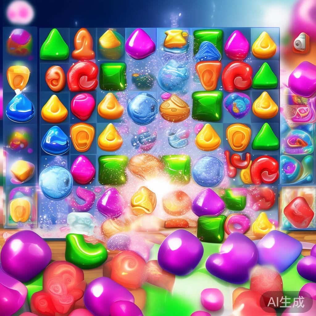 保持连击和连锁反应
通过巧妙调整消除顺序，争取制