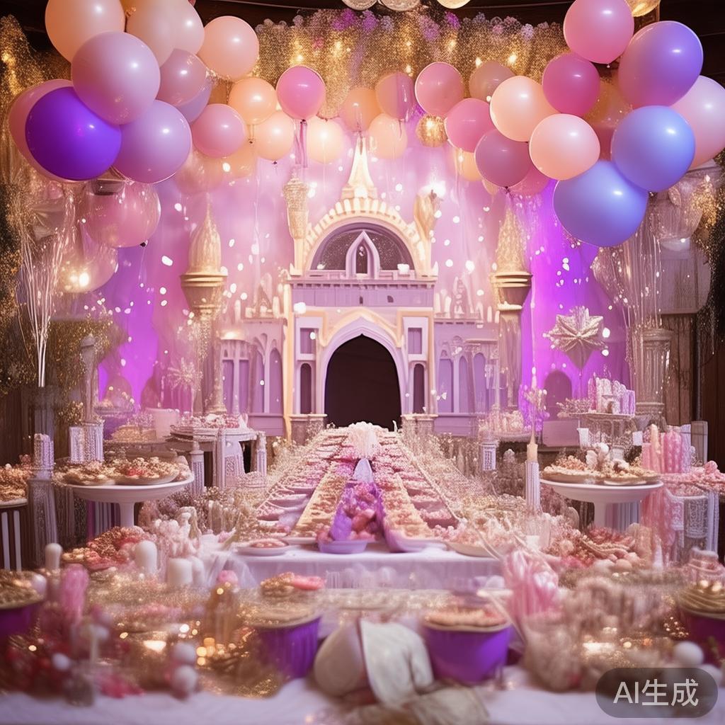 打造一场成功的童话公主糖果派对，首先要理解主题的核