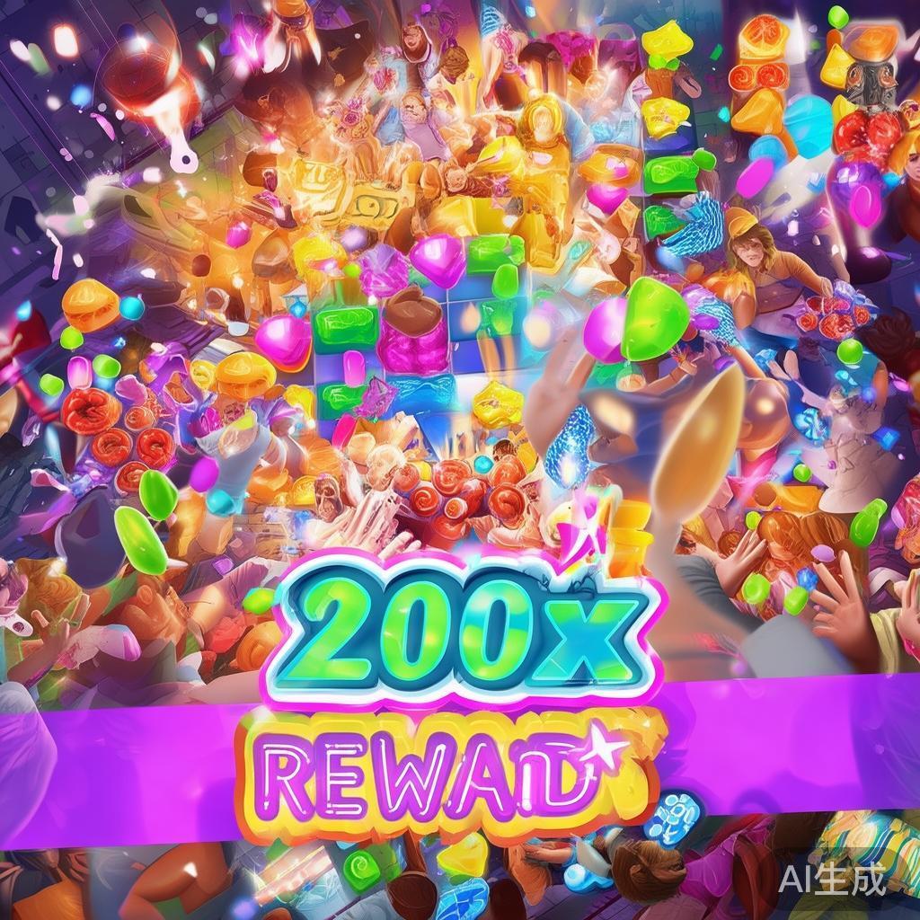在传统的游戏促销中，奖励常常有限，但此次“糖果派对