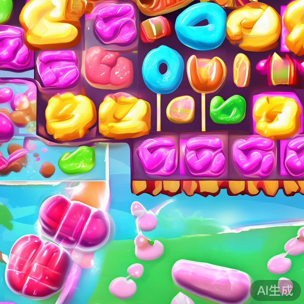 经典糖果派对的玩法主要围绕“swap匹配”和“连线