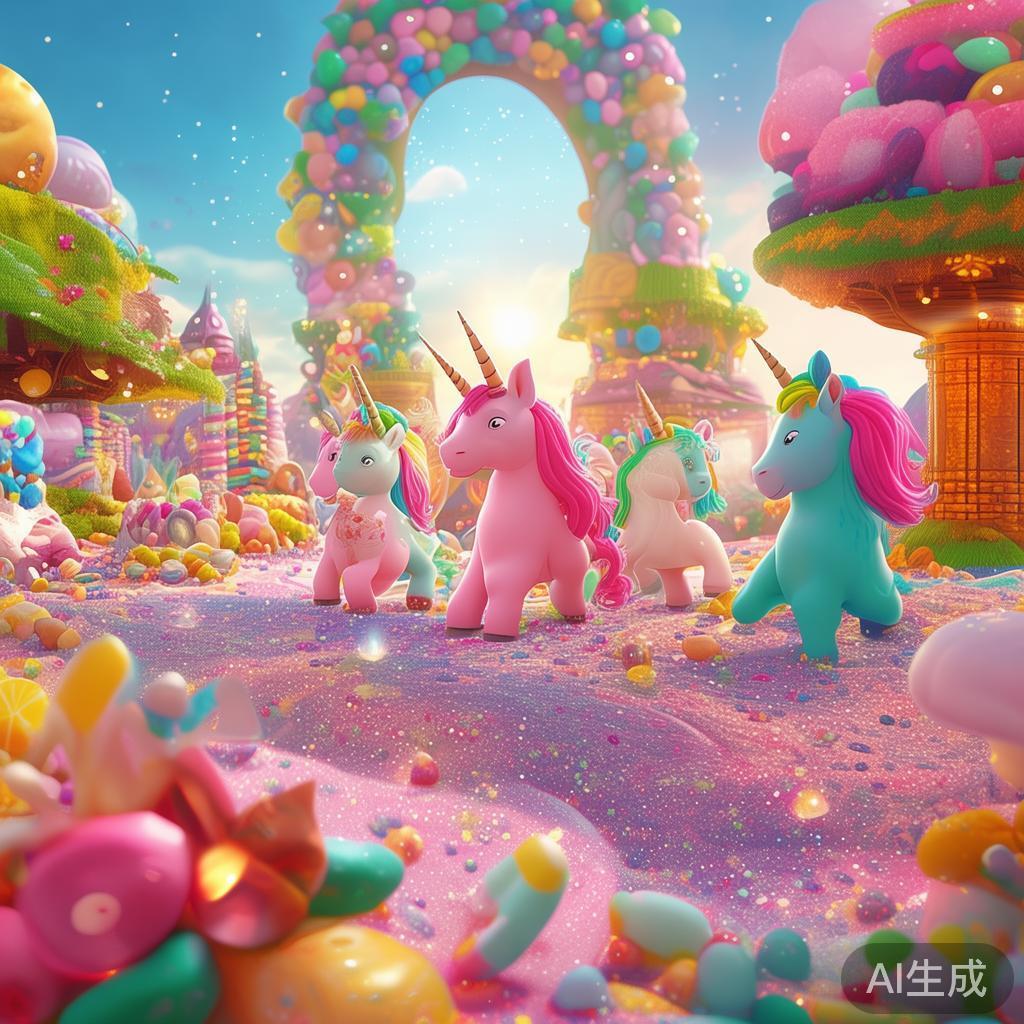 童趣无限:独角兽糖果派对萌趣小视频精彩集锦 本篇文章以“独角兽糖果派对萌趣小视频集锦”为主题,