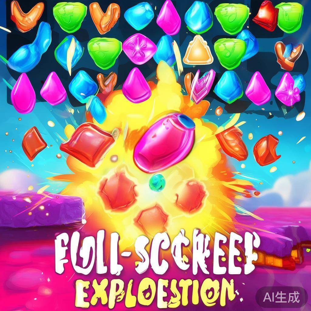 糖果派对的全屏玩法主要指玩家在游戏中利用特殊技巧或